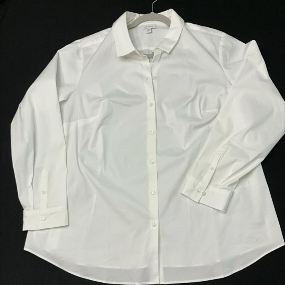 J. JILL WHITE SHIRT COLLECTION-1X